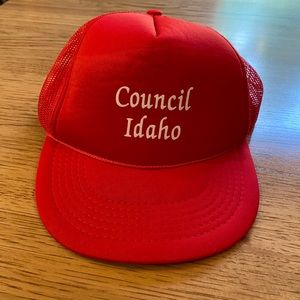Vintage Trucker Hat - Council, Idaho